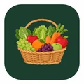 Basket of whole foods